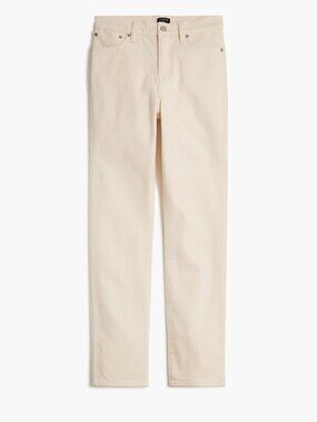 J. Crew Ecru Classic Cotton Jeans, Size 32. Like New.